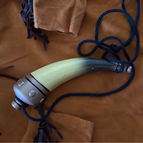 Boys Davy Crockett Costume Frontiersman Size Small - Picture 3 of 9